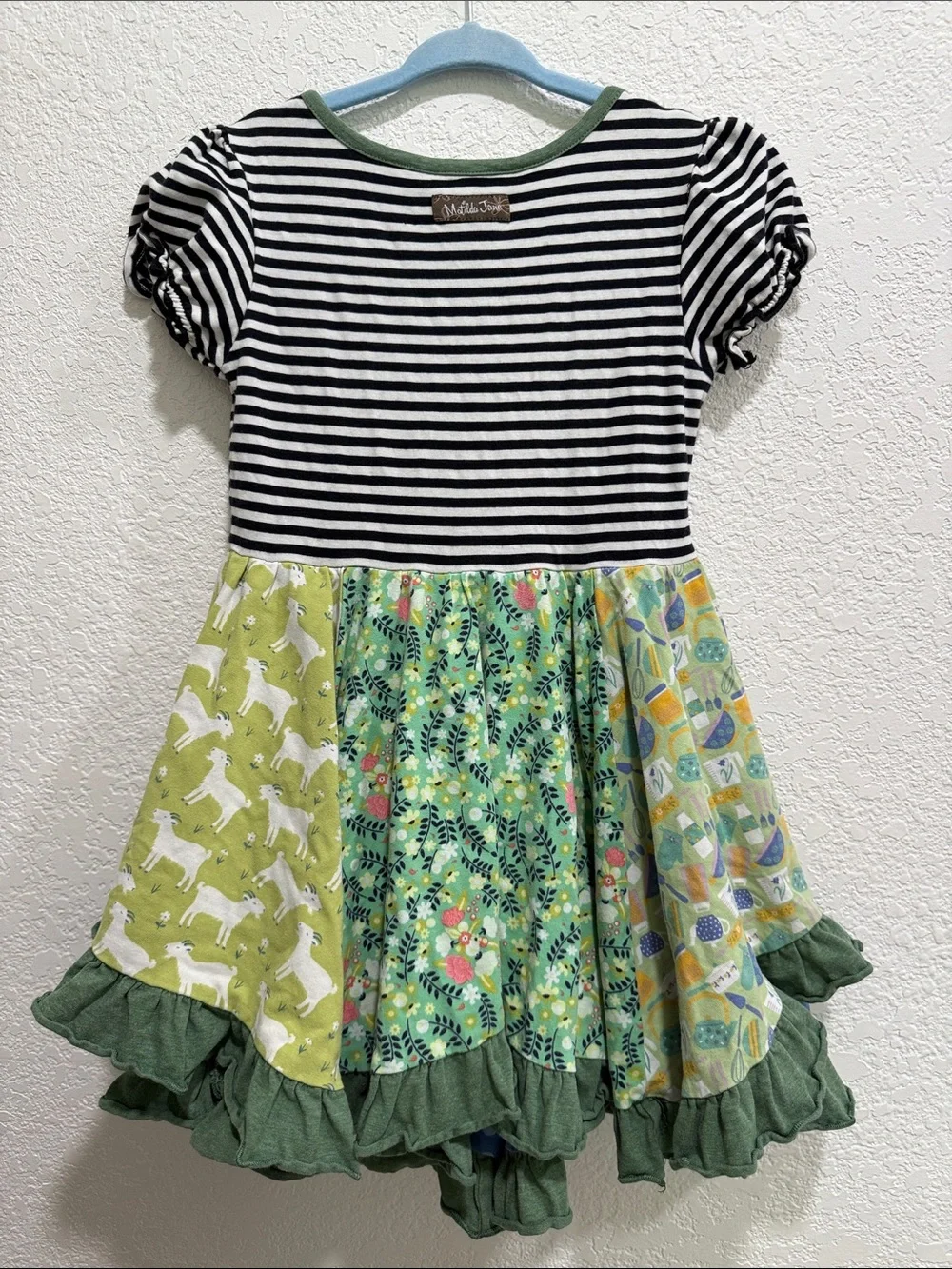 Matilda Jane Gaines Once Upon A Time Farmland Frolic Dress Size 4